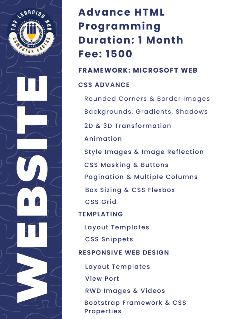step 02 advance html