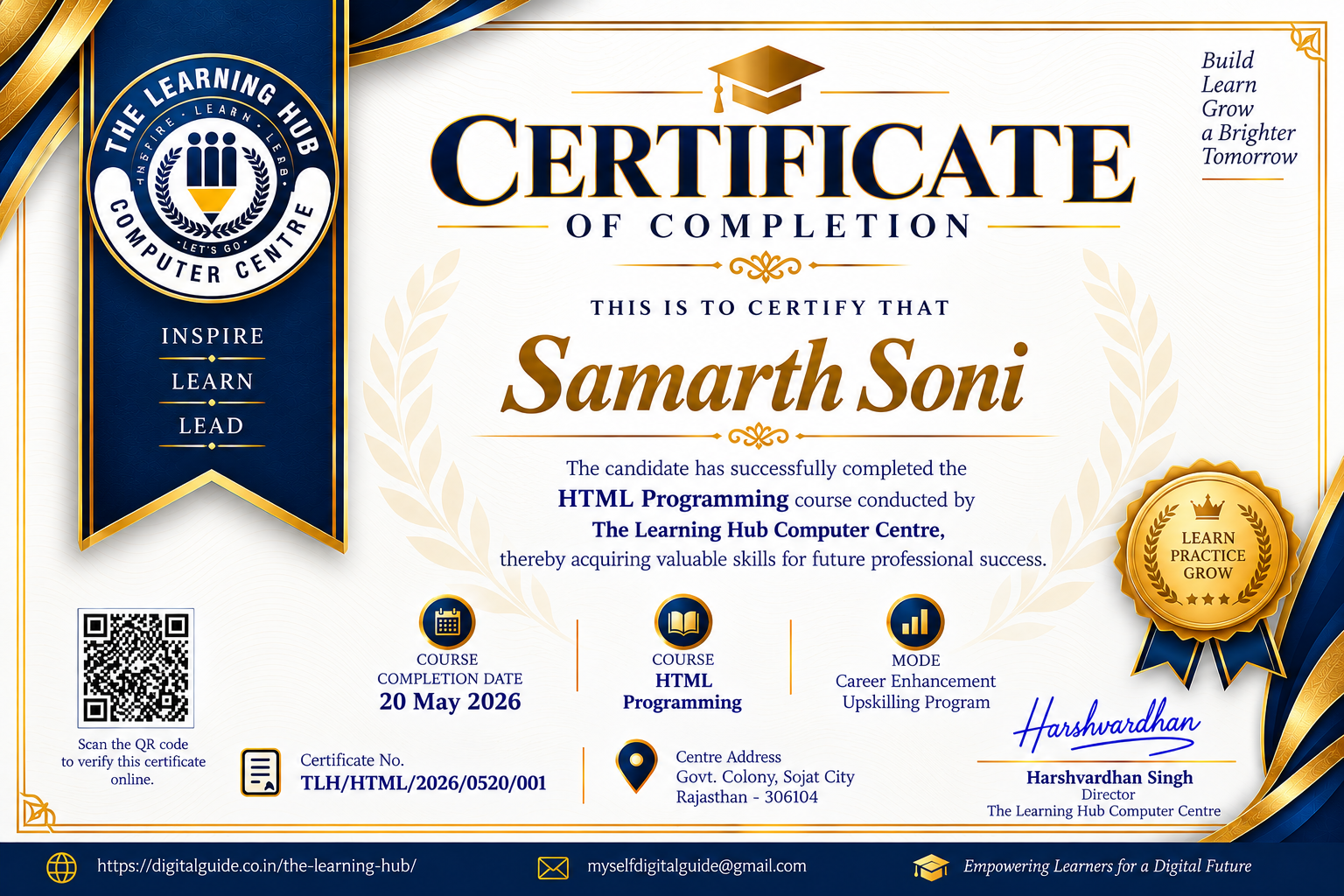 samarth soni